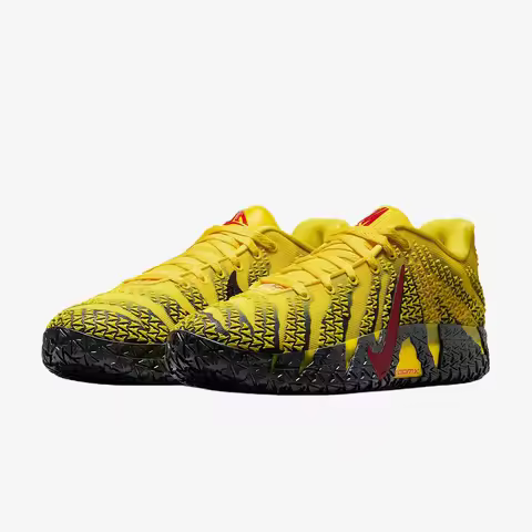 Nike genuine JA3 Morant third-generation EP new men's yellow and black basketball shoes HF2794-702