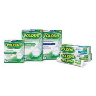 Polident 3 Minute Daily Denture Cleanser / Polident Whitening Daily Cleanser / Polident 3D Hold