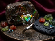 天然斑彩石 S925 銀飾系列