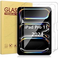 For iPad Pro 11 inch 2024/2022/2020 (5th/4th/3rd Gen)Tempered Glass Screen Protector For iPad Pro 11 inch 5th Gen