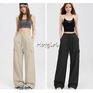 【Clearance Sale】 Hotgirl⭐Women's casual loose-fitting cargo pants, adjustable waist, sweatpants with