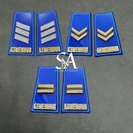 Complete GROUP MINISTRY SIGN SMA D3 S1 2A 2B 2C 2D 3A 3B 3C 3D 4A 4B Embossed ACRYLIC EMBROIDERY