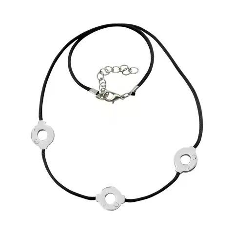 Anime Uchiha Itachi Necklace Cosplay 3 Loops Necklace Women Choker Kolye Gift Men Prop Jewelry
