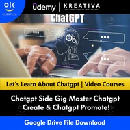 Chatgpt Video Course-Chatgpt Side Gig Master Chatgpt Create & Chatgpt Promote | Learn Chatgpt