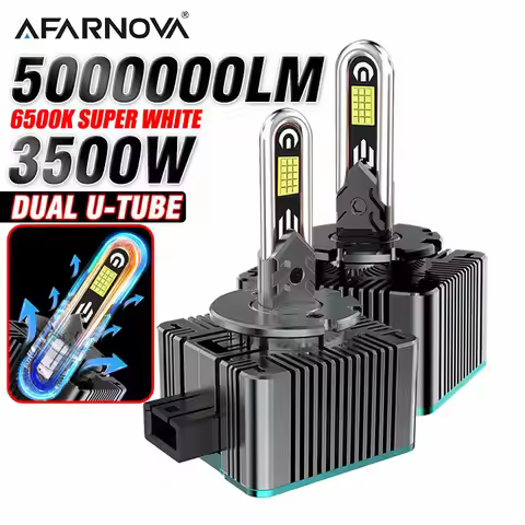 3500W D3S D3R D1S D1R LED Xenon Bulb HID 1:1 Car Headlight D2S D4S 9980 CSP Canbus LED Turbo Car Lam