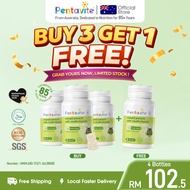 [Buy 3 Free 1] Pentavite Mixed Peach with Multivitamin Chewable Tablet 30s For Kids 3+ 12 Essential 