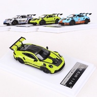 Street Weapon Porsche 992 GT3 RS LMLF Porsche 911 GT3 RS 1: Diecast Mini Scale Miniature Car