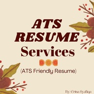 ATS RESUME SERVICE [SERVIS MEMBUAT RESUME ATS FRIENDLY] / ATS Friendly Resume editable / EDIT RESUME