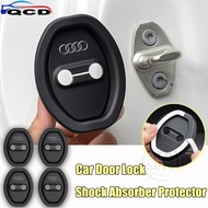 Audi Car Door Lock Shock Absorber Protector Pad Silent Rubber Cover For A3 8l 8Y A1 Q5 TT mk2 A5 A4 