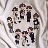 Cute CHARACTER BOYS Stickers || Character Stickers || Cute Stickers