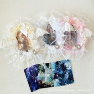 2026 New Style diy Game Merchandise Gauze Butterfly Small Card Card Holder Anime Two-Dimensional Car