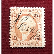 Old Stamps U.S 2 CENTS Deep Year