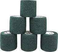 COMOmed Cohesive Support Bandage Vet Wrap Bandages for Dogs Crepe Bandages 5cm 5cm x 4.5m 6 Rolls Gr