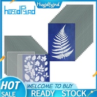 30 Sheets Sun Print Paper Kit, Activated Printing Art Paper Cyanotype Paper