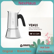 NexHaus Bialetti Venus Express Coffee Pot Moka Pot Espresso Coffee Moka Express Induction Friendly C