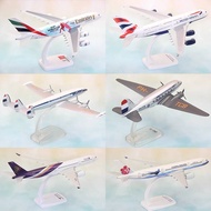 Assembled Airbus A380 Emirates 350 Delta Airlines aircraft model, complete export product,