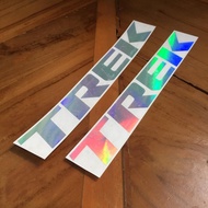 TREK FRAME Bicycle Stickers, 2-piece bicycle stickers - Hologram