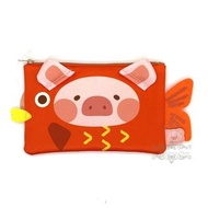 Hong Kong - LuLu The Piggy 港版 2023 兔年 賀年 公仔 造型 pouch袋 壓歲錢 收納袋 小物袋 新年 罐頭豬 Lulu豬