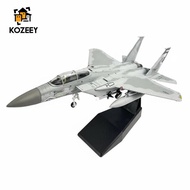 KOZEEY 1/100 Scale F-15C Model Ready to Display F-15C Air Superiority Jet Fighter Jet Model Diecast 