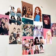 A aespa Poster Kpop Girl Group Minting Photo Liu Zhimin Sticker Giselle Wall Sticker Wallpaper Ningy