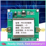 allworld-MY Domary RF Attenuator Module PE4302 High Linearity 0.5dB Stepping DC-4000MHz Shielded 50 