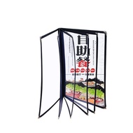 [Transparent Menu Book] 6 Pages Transparent Menu Book A5 Menu Book Recipe Book Drinking List Transpa