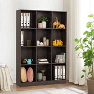 Furniture DIrect ECO 3X4 Cube Filling Cabinet-Walnut