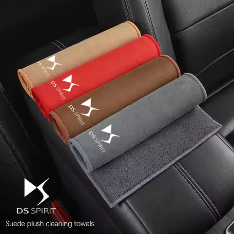 Microfiber Towel Car Cleaning Care Accessories For DS SPIRIT DS3 DS4 DS4S DS5 5LS DS6 DS7 DS9 WILD R