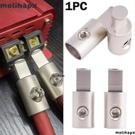 MOLIH Car Audio Connector, Silver 1/0 Gauge To 0 Gauge Car Speaker Wire Terminal, Pure Copper Wire R