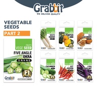 GRABBIT Vegetable & Fruits Seed Biji Benih Sayur Buah-Buahan