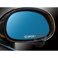 (Ready Stock)YS1164# 1set 4pcs D Sport Logo Sticker For Side Mirrior JDM Daihatsu