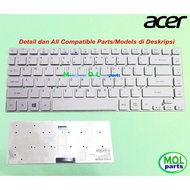 Acer Aspire 3830T 4755 V3-431 V3-471 E1-470 E5-471 E5-silver Keyboard