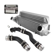 Charge Pipe Kit+Intercooler EVO2 For BMW F20 F22 F30 420i 428i 228i 320i 328i Silver