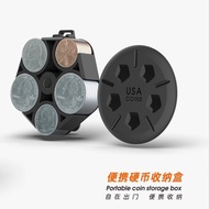 Coin Storage Box Coin Box Storage Classification Handy Tool Portable Multifunctional Coin Clip Box C