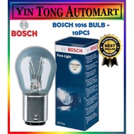 (100% ORIGINAL)Bosch Pure Light P21/5W 12V 21/5W Bulb 1016 BULB Brake bulb (10pcs)