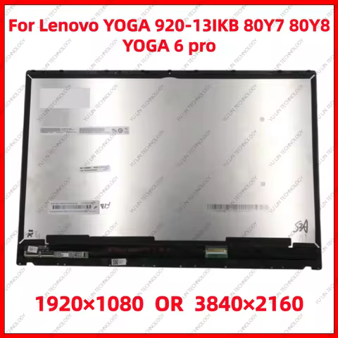 For Lenovo Yoga 6 Pro 920-13 920 13 13.9" LP139UD1-SPC1 LCD Display Assembly Touch Screen Digitizer 