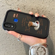 HP Phone Case For VIVO Y95 Y93 Y93s Y91 Y91i Case Coffee mode Softcase Silicone Phone Case Phone Cas