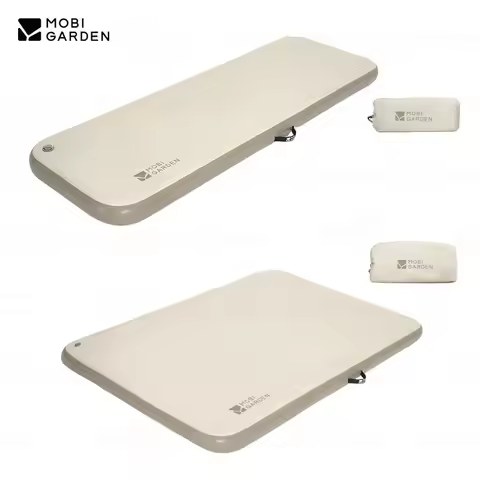 MOBI GARDEN Camping Adjustable Firmness Inflatable Mattress Air Cushion 1 2 Person Air Mattress Slee