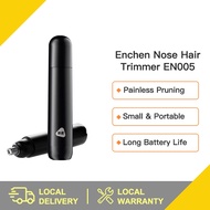 Enchen Electric Nose Hair Trimmer Waterproof Portable Double-Edged Blade Nose Trimmer Rechargeable
