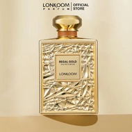 LONKOOM Minyak Wangi Perfume EDP REGAL GOLD/REGAL BLACK Semburan Wangian Gourmet/pedas kayu (100ml)