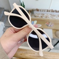 [Elegant Women's Clothing Beauty Makeup Flagship Store] ins Glasses Female Sunglasses Korean Version