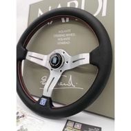 Nardi Steering Wheel Sliver 13152 nardi Leather Steering Universal