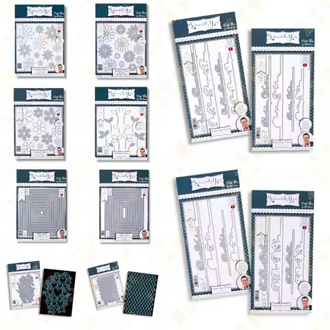 August 2026 New Sentimentally Yours Numbers A5 Stamps Cutting Dies for Scrapbooking Journal Handmade