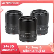 Viltrox 24mm 35mm 50mm F1.8 AF Full-Frame Auto Focus Large Aperture Wide Angle Lens For Sony E Fuji 