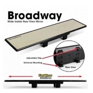 Broadway Car Rear View Bw 147 /Bw746 BLUE FLAT/ CURVE Mirror & ROOM MIRROR 300MM