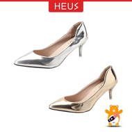 HEUS Arina Heels (Ready Stock) Sliver Gold Heels