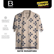 KEMEJA Indonesian Batik Shirt - Erlanggamerchandise 73th