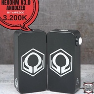 HEXOHM V3 POLOS GARANSI VAPEZOO MOD ONLY FREE KAOS + LIQUID + KAWAT Best Seller
