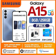 SAMSUNG GALAXY A15 5G & A15 4G RAM 8/256GB