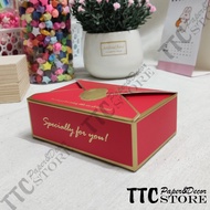 [HQ] Wedding and Birthday Gift Box Thank You Ceremony Opening RectangularCNY Wax Stamp MS-028 Red | 